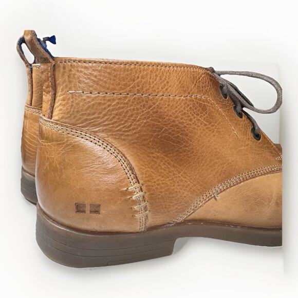 Bed Stu Men\'s Illiad Brown (Tan Rustic) Leather Chukka Boots Size 9 EUC main image 7